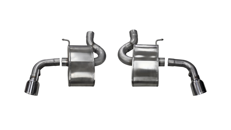 Chevrolet Camaro Performance Exhaust - Dual Rear Exit - CORSA Performance - Axle-Back Sport - Polished - 2016